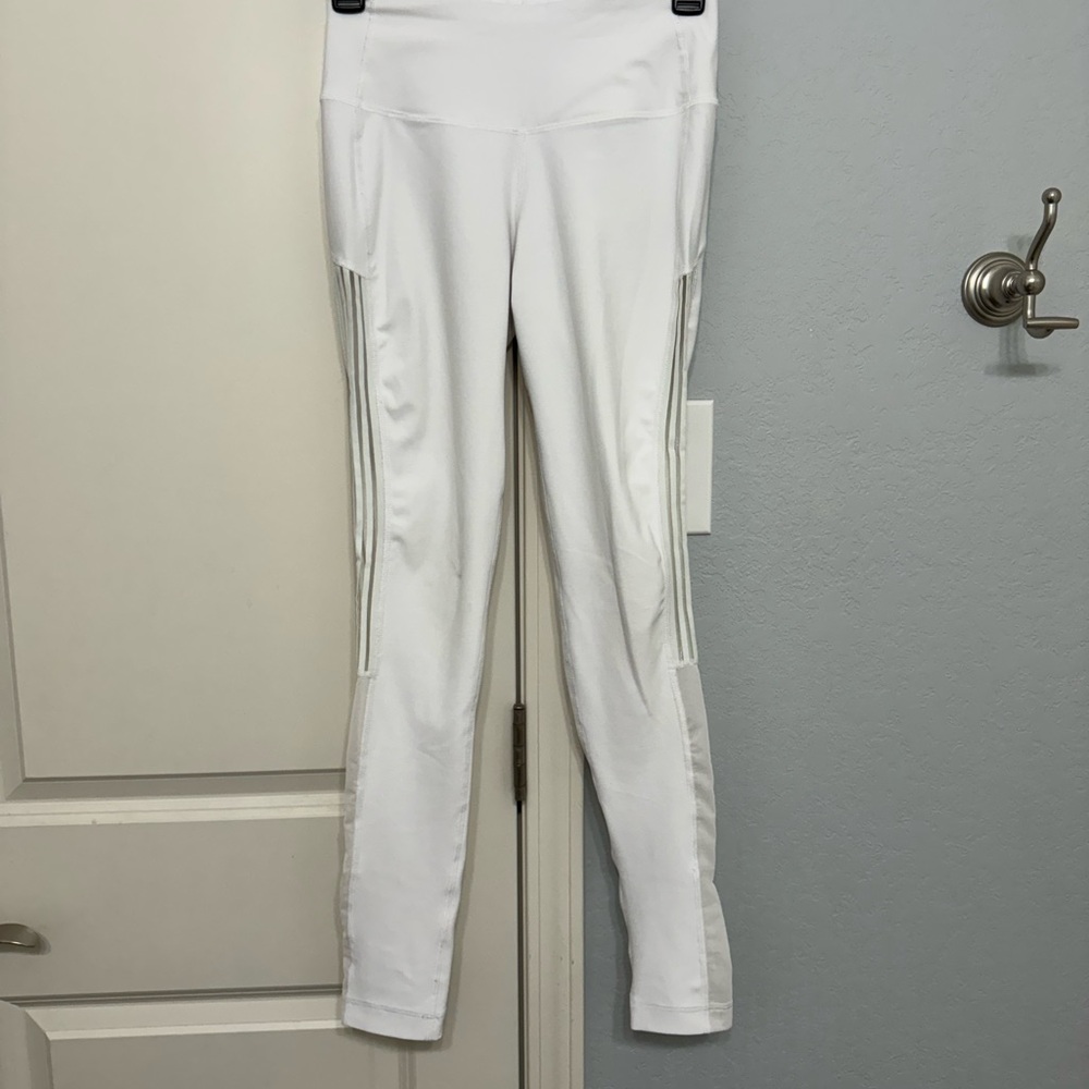 White Athletic Leggings
